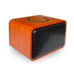 Wooden bluetooth speaker with wireless charging pad - Image 5